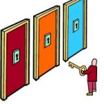 3doors Get unstuck in life by making a decision to move forward